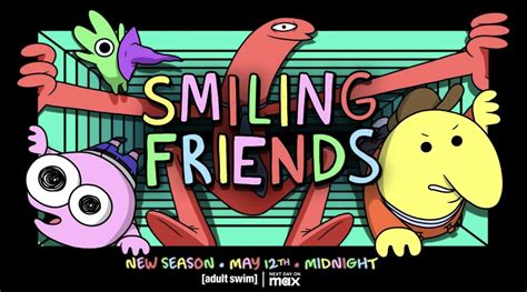 smile kisscartoon|Smiling Friends Season 2 .